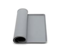 PetSafe Fontaine et tapis d'alimentation pour chiens et chats, set de table en silicone, 66 x 40,6 cm, imperméable, passe au lave-vaisselle, tapis de nourriture pour animaux domestiques avec rebord