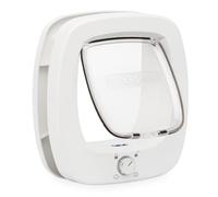 PetSafe Grande Chatière | 4 Options de Fermeture, Volet Douce, Pour Chats et Petits Chiens