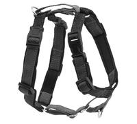PetSafe Harnais 3 en 1 et dispositif de retenue pour voiture (moyen, noir)