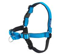 PetSafe - Harnais pour Chien Deluxe Easy Walk (L), Réfléchissant, Confortable, Résistant, Facile à Utiliser, Anti-Traction - Bleu