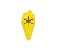 PetSafe - Jouet à mâcher pour friandises congelées, Crème glacée - Caoutchouc sans BPA - Parfum Vanille - Puzzle interactif pour Chiens Contre l'ennui ou l'anxiété, Taille M/L