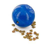 PetSafe - Jouet Distributeur de Croquettes pour Chat SlimCat, Jouet Interactif à Friandises - Faire de l’Exercice en s’Amusant et Aide à Perdre du Poids, 150 ML de croquettes - Bleu