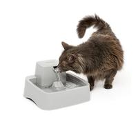 PetSafe Oasys Fontaine à eau pour petit animal de compagnie, fontaine à eau pour petit chien et chat, distributeur d'eau filtrée avec contrôle du débit, facile à nettoyer, filtres inclus, 1,9 L