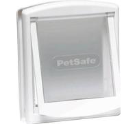 PetSafe Porte a 2 Voies pour Chiens 715 Petit Blanc Chatiere pour Chiens 411395
