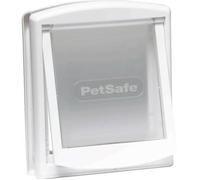 Petsafe Chatière Staywell 2 voies (entrée/sortie) rigide Panneau inclus - Blanc (S)