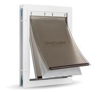 PetSafe Porte Aluminium Conditions Extrêmes Économe, Grand | Volet Isolant, Pour Chats & Chiens