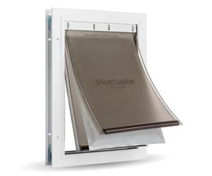PetSafe Porte Aluminium Conditions Extrêmes Économe, Grand | Volet Isolant, Pour Chats & Chiens