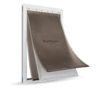 PetSafe - Porte pour Animaux de Compagnie en Aluminium pour Conditions Climatiques Extrêmes - Économe en Énergie, Système à Volet Isolant - pour Chats & Chiens - XL
