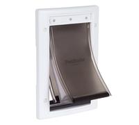 PetSafe - Porte pour Animaux pour Conditions Climatiques Extrêmes, Très Isolante, Triple Protection Contre Le Froid et Le Chaud avec Panneau de Fermeture, Petite Taille S