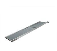 PetSafe rampe télescopique XL pour chiens - Idéale pour les voitures, camions et SUV - Cadre en aluminium durable - Supporte jusqu'à 136 kg - Surface à forte traction avec mains courantes