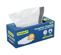 PetSafe Sacs pour bac à litière - Prend en charge un nettoyage facile - Sacs jetables - Plastique durable - Cordon de serrage pratique - Nettoyage sans tracas - Sacs poubelle agglomérants sans pelle