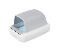 PetSafe ScoopFree Bac à litière autonettoyant avec couvercle Crystal Pro pour chat - Contrôle avancé des odeurs - Jusqu'à 30 jours de nettoyage mains libres - Compteur de santé