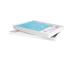 PetSafe ScoopFree Bac à Litière Cristaux Bleus, Paquet de 1