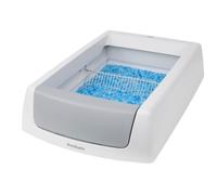 PetSafe ScoopFree Crystal Classic Bac à litière Automatique autonettoyant pour Chat - Contrôle avancé des odeurs - Bac à Cristaux jetable Inclus - Jusqu’à 30 Jours sans Nettoyage