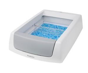 PetSafe ScoopFree Crystal Classic Bac à litière Automatique autonettoyant pour Chat - Contrôle avancé des odeurs - Bac à Cristaux jetable Inclus - Jusqu’à 30 Jours sans Nettoyage