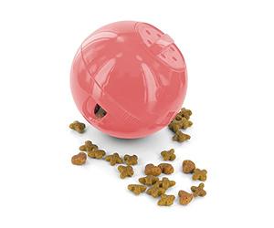 PetSafe SlimCat Distributeur Interactif, Rose | Différents réglages de portion, sans BPA, alimentation lente, léger, passe au lave-vaisselle