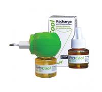 Anidev - Petscool Diffuseur + Recharge De 40 ML - Aromathérapie Diffuseur - Gestion du Stress Animal - Mammifères Et Oiseaux