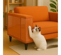 Petslucent Anti Griffe Chat Canapé 40cm*3M Protection Canape Chat Anti Griffe Sticker Transparent Autocollant pour Meubles Porte Mur Canapé Tapis