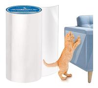 Petslucent Ruban Adhésif Anti-Rayures pour Chat, Protecteur de Meubles de Chat Bande de Formation Anti-Rayures, Protections Double Face pour Tapis, Canapé, Porte (Bleu) (20CM X 300CM)