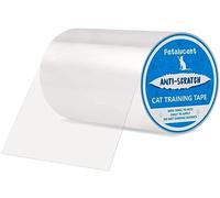 Petslucent Ruban Adhésif Anti-Rayures pour Chat, Protecteur de Meubles de Chat Bande de Formation Anti-Rayures, Protections Double Face pour Tapis, Canapé, Porte (Bleu) (15CM X 300CM)