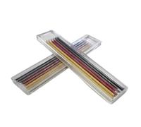 PETSOLA 1 Ensemble Marqueur Longue Pointe Crayon Charpentier Profond Bouton Poussoir Mine Automatique Capuchon Fonction Aiguiseur Matériau Résistant Convient, Style E