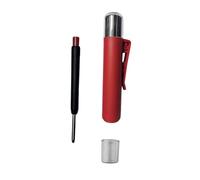 PETSOLA 1 Ensemble Marqueur Longue Pointe Crayon Charpentier Profond Bouton Poussoir Mine Automatique Capuchon Fonction Aiguiseur Matériau Résistant Convient, Style B