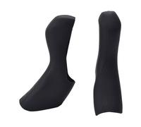 PETSOLA 2 Pièces Protection Levier Frein Vélo Couverture Silicone Antidérapante Manche Absorbant Convivialité Léger Adapté Au Cyclisme sur Route Montagne Déco, 7020 7025