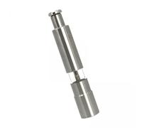 PETSOLA 2x Bouton-poussoir En Acier Inoxydable pour Moulin à Sel Ou à pour Outil de Cuisine BBQ