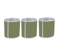 PETSOLA 3 Pièces Protège-Pot therme Ajustable | antigivre, Protecteur Thermique pr P, Réfléchisnt, c Protection pr Pot Fleurs, Balcon, 32cmx29cm