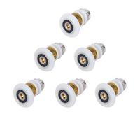 PETSOLA 6pcs Rouleau Roulette Galet Pr Porte Coulissante De Douche Diamètre Roue 25mm