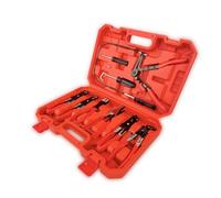 PETSOLA 9 Pièces Coffret Pinces à Collier Durite Complet Pince à Câble Flexible Ergonomique Outillage pour Garage