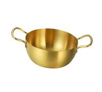 PETSOLA à Ramen Coréenne - Un Ustensile de Cuisine Polyvalent, Indispensable à La Maison Comme En Extérieur, Or, 20 cm