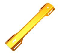 PETSOLA Adaptateur de Plongée Support Simple Bouteille Dos Plaque Alliage D'Aluminium Montage Universel Convient Aux Plongeurs Système de Harnais, Jaune