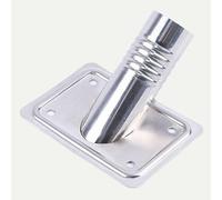 PETSOLA Adaptateur pour Manche de Brosse Métallique, Outil de Nettoyage, Diamètre Intérieur de L'interface : 2,5 cm, Connecteur de Brosse Robuste à Manche