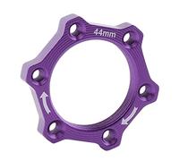 PETSOLA Base de L'adaptateur de Disque de Frein à Disque pour Moyeux Filetés de Vélo en Aluminium VTT, Violet, 44mm