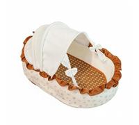 PETSOLA Berceau pour Pet à Bascule Déhoussable Effet Thermorégulant, French Cat Bed