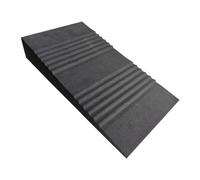 PETSOLA Bloc Triangulaire en Mousse EVA, Planche Inclinée pour étirements des Mollets, équipement de Fitness pour Adultes et Enfants, Entraînement à Domicile, Femmes, 30cmx16.5cmx5cm