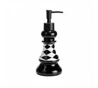 PETSOLA Boîte à Oral cleanerDents Roi D'échecs Style Moderne Ornement Roi D'échecs Design Créatif Porte-Oral cleanerDents Noir et Blanc pour Salon , Bouteille De Lotion D Échecs - Pion