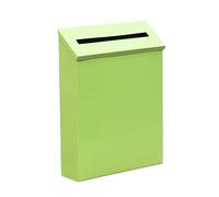 PETSOLA Boîte Aux Lettres Murale, Boîte Aux Lettres En Métal, Boîte Aux Lettres pour La Décoration de La Maison, Du Bureau Ou Du Porche, VERT