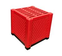 PETSOLA Boîte de Rangement pour Système de Filtration D'aquarium, Cube de Filtration, Pratique, Organisateur de Masses Filtrantes en PVC pour Aquariums, A