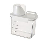 PETSOLA Boîtes de Rangement pour Lessive En Poudre, Distributeur D'adoucissant, Contenant pour Savon à Lessive, Rangement pour Buanderie, 1100ML