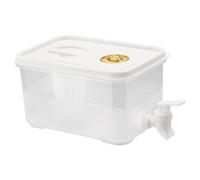 PETSOLA Bouilloire à Eau Froide avec Robinet, Distributeurs de Jus et de Boissons Fraîches, Récipient à Boissons égouttoir, Distributeur de Boissons Glacées, 5L
