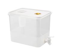 PETSOLA Bouilloire à Eau Froide avec Robinet, Distributeurs de Jus et de Boissons Fraîches, Récipient à Boissons égouttoir, Distributeur de Boissons Glacées, 10L