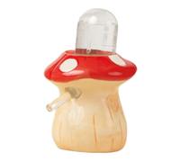 PETSOLA Bouteille d'eau pour Hamster, Accessoire Créatif pour Petits Animaux de Compagnie avec Support, en Céramique, pour Rat, Furet, Gerbille, Chinchill, Rouge