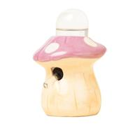 PETSOLA Bouteille d'eau pour Hamster, Accessoire Créatif pour Petits Animaux de Compagnie avec Support, en Céramique, pour Rat, Furet, Gerbille, Chinchill, Voleur