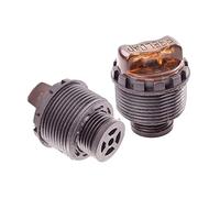 PETSOLA Bouton de Réglage de Précharge Vélo Fourche Avant Capuchon Blocage Poignée Ajustable Pièce Universelle Outil Remplacement Adapté pour Réparation, 27,5 mm