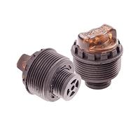 PETSOLA Bouton de Réglage de Précharge Vélo Fourche Avant Capuchon Blocage Poignée Ajustable Pièce Universelle Outil Remplacement Adapté pour Réparation, 30 mm