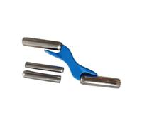 PETSOLA Brick Jointer Truelle Manuelle pour Maçonnerie Outil de Jointoiement En Aluminium Compact Poignée Pratique pour Usage Longue Durée Finition Profession, Sans Sac