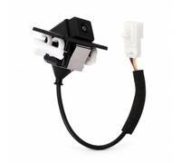 PETSOLA Caméra de Recul Véhicule Caméra Arrière Module Remplacement Caméra Parking Caméra Filaire Boîtier Anglé Bride de Montage Plate Câble Intégré Clip de