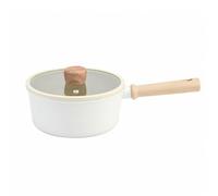 PETSOLA Casserole Antiadhésive 20 Cm Polyvalent Casserole Corps En Alliage D'aluminium Compact Poêle à uce pr Cuisiniers Amateurs, Ensemble 1